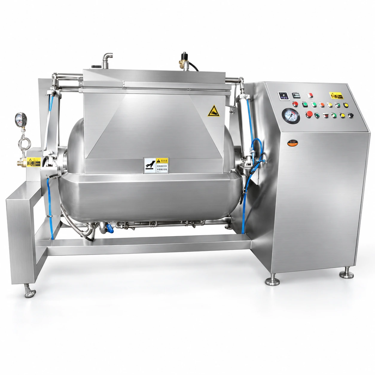 Vacuum Horizontal Cooking Mixer