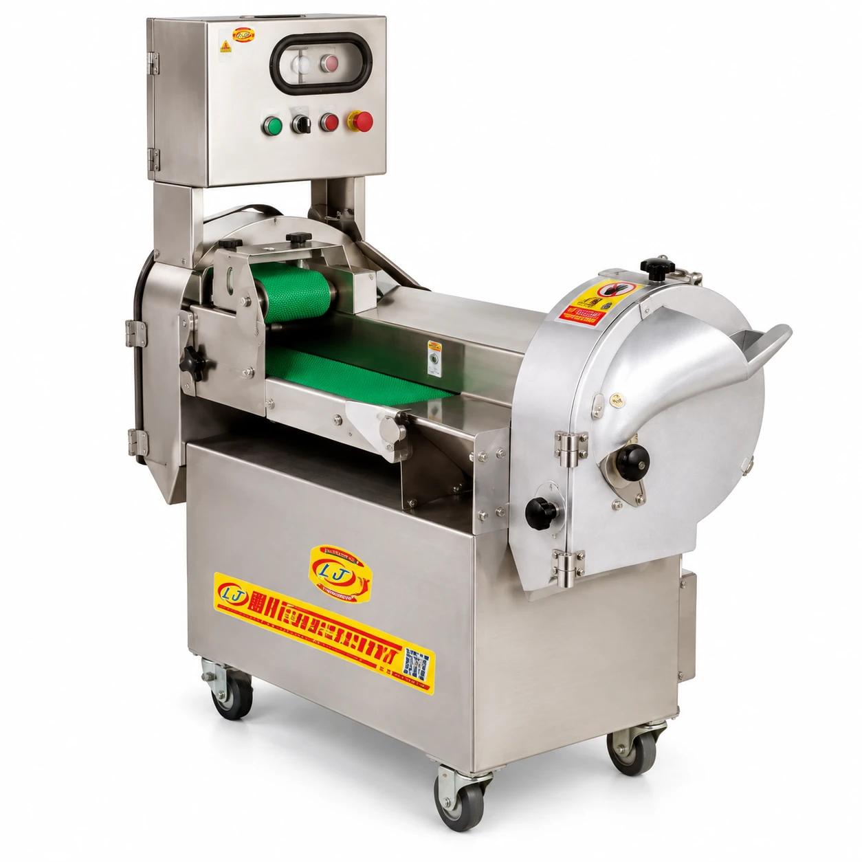 YQC850 Dual-head Vegetable Cutter — Catalog machine view